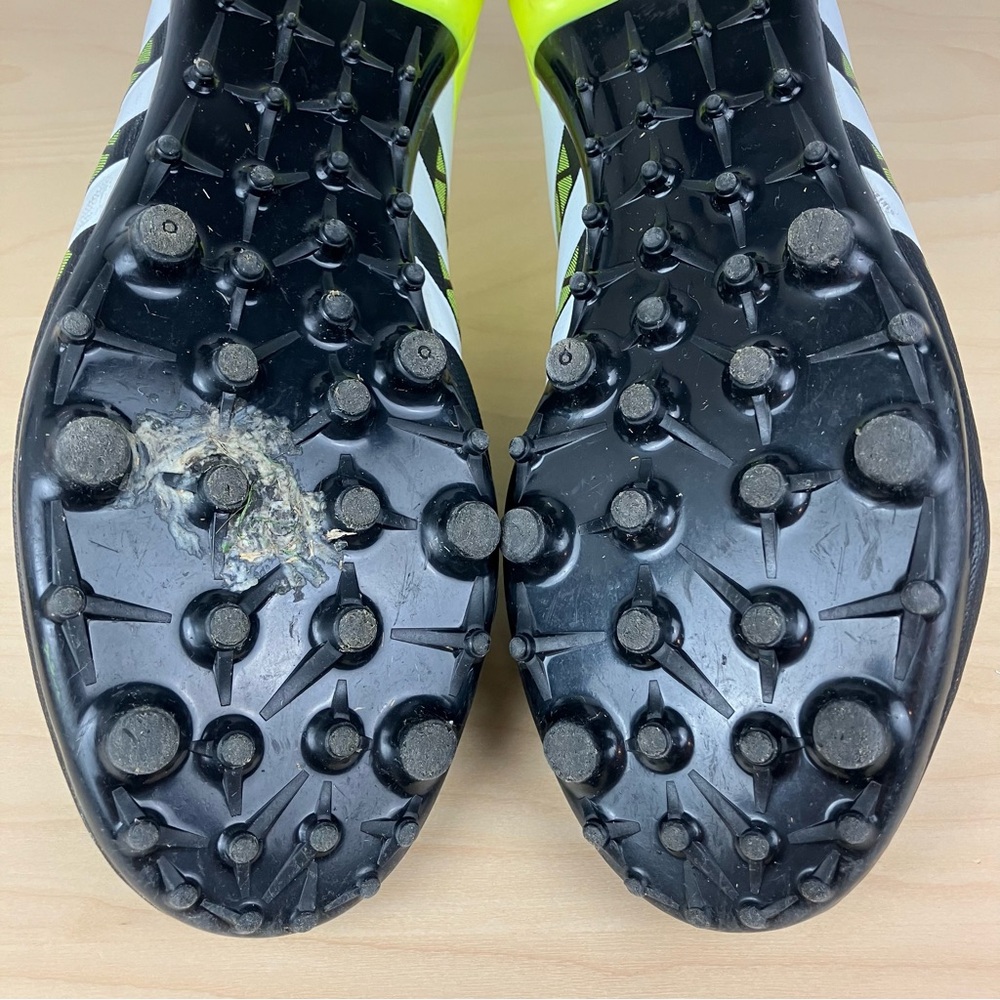 Adidas Men’s Size 8.5 Ace 15.3 FG Volt & Black Athletic Soccer Cleats 2015 - Picture 11 of 13